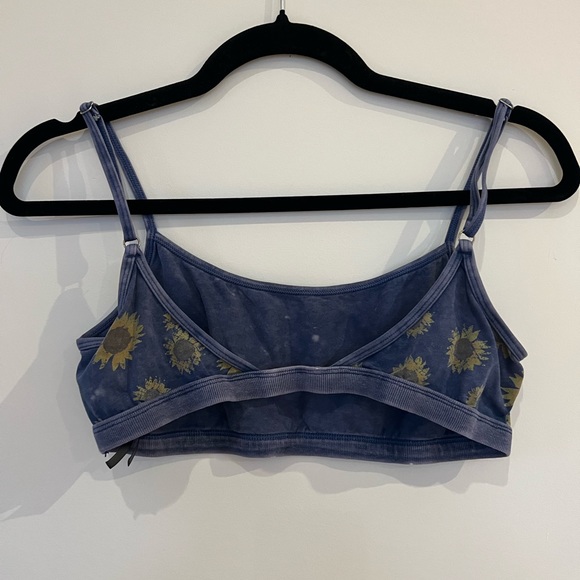 LOW BACK SUNFLOWER BRALETTE - Picture 3 of 3